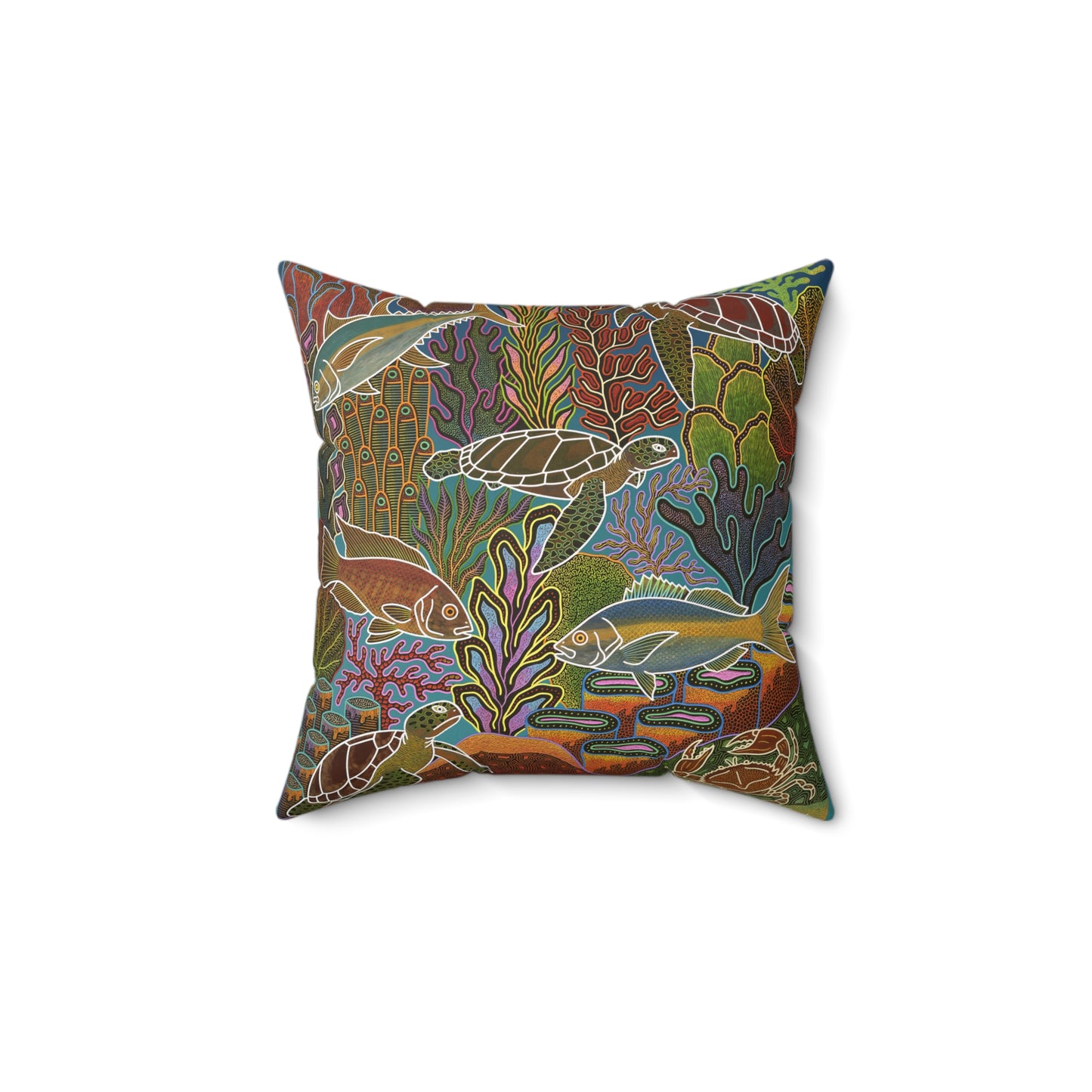 Electric Reef Pillow
