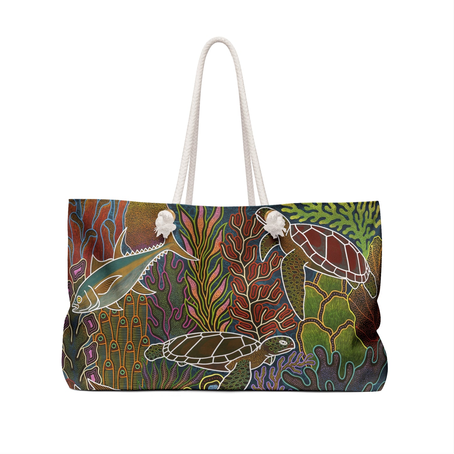 Weekender Bag - Electric Turtle Reef