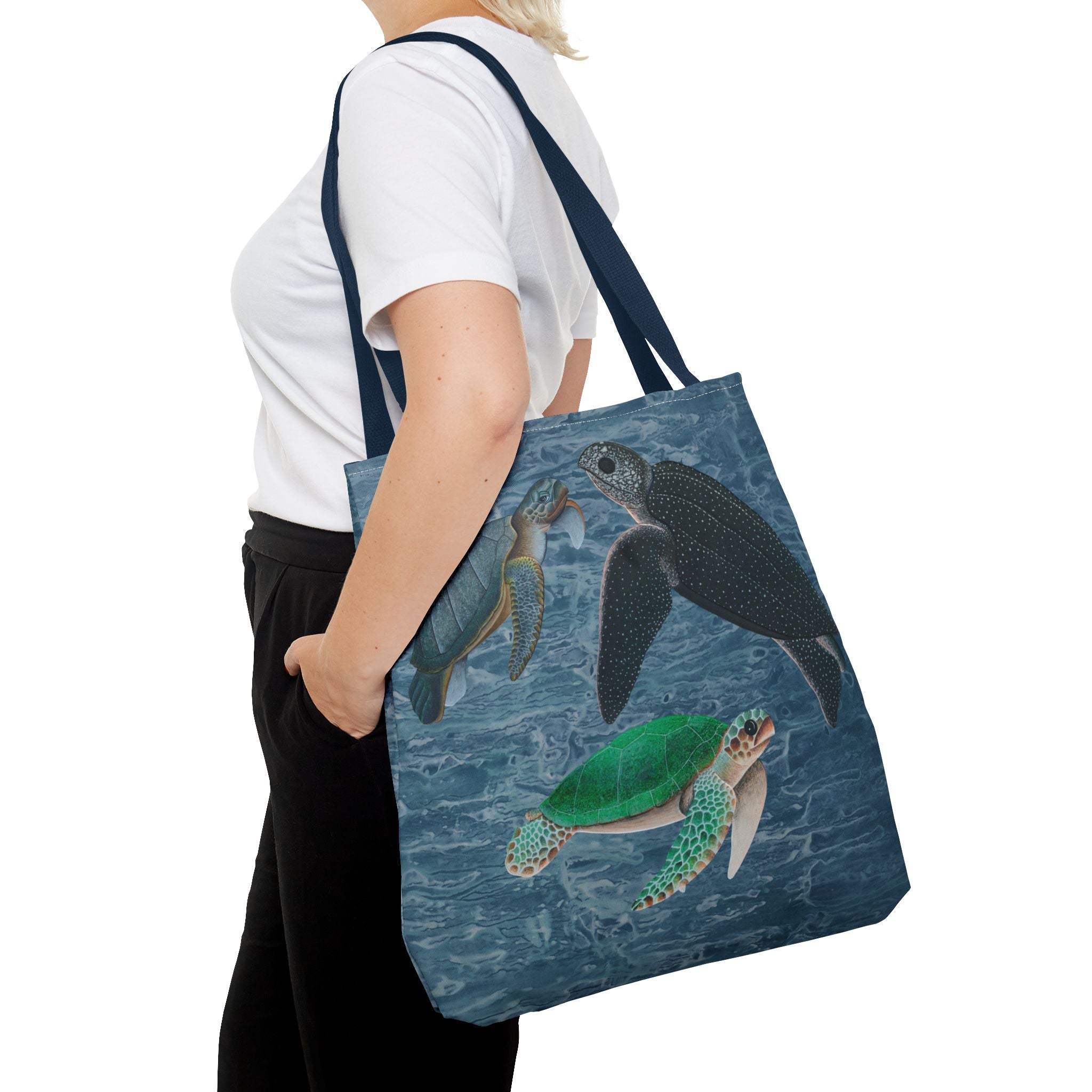 Tote Bag - Seven Sea Turtles