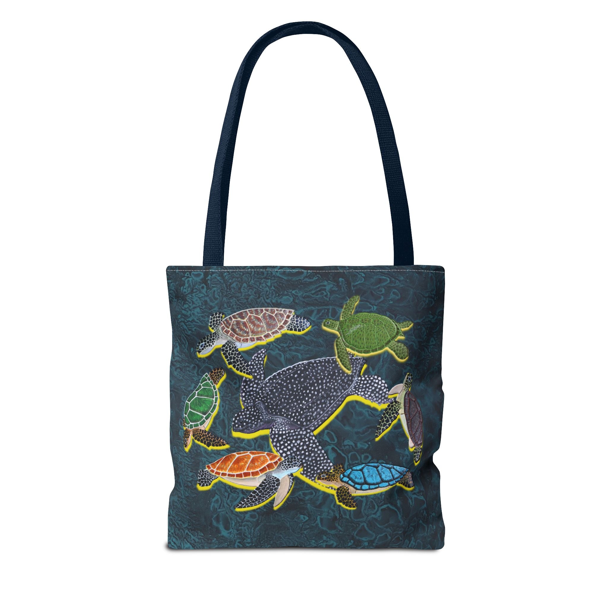 Tote Bag - Sea Turtle Swirl - Midnight