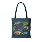 Tote Bag - Sea Turtle Swirl - Midnight