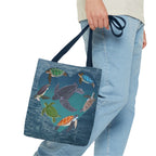 Tote Bag - Seven Sea Turtle Love