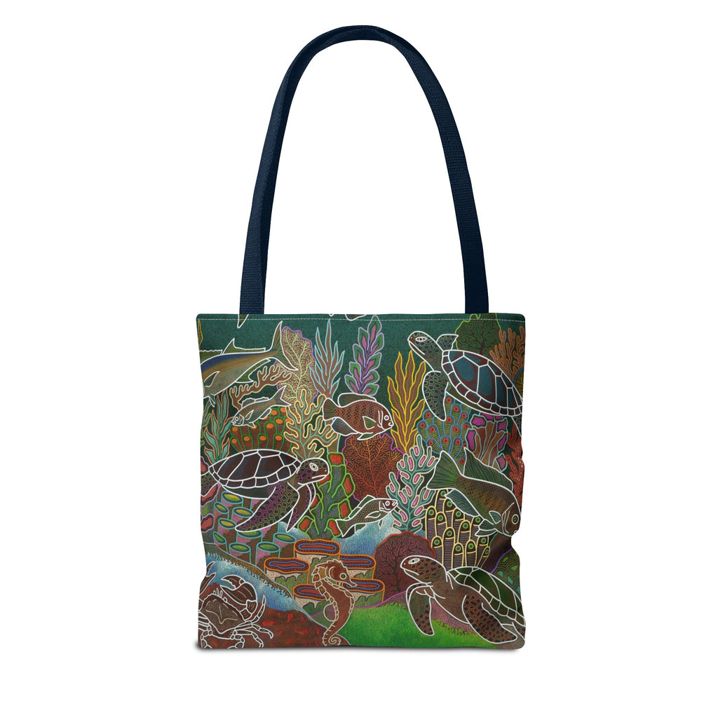 Sea Turtle and Friends Tote Bag