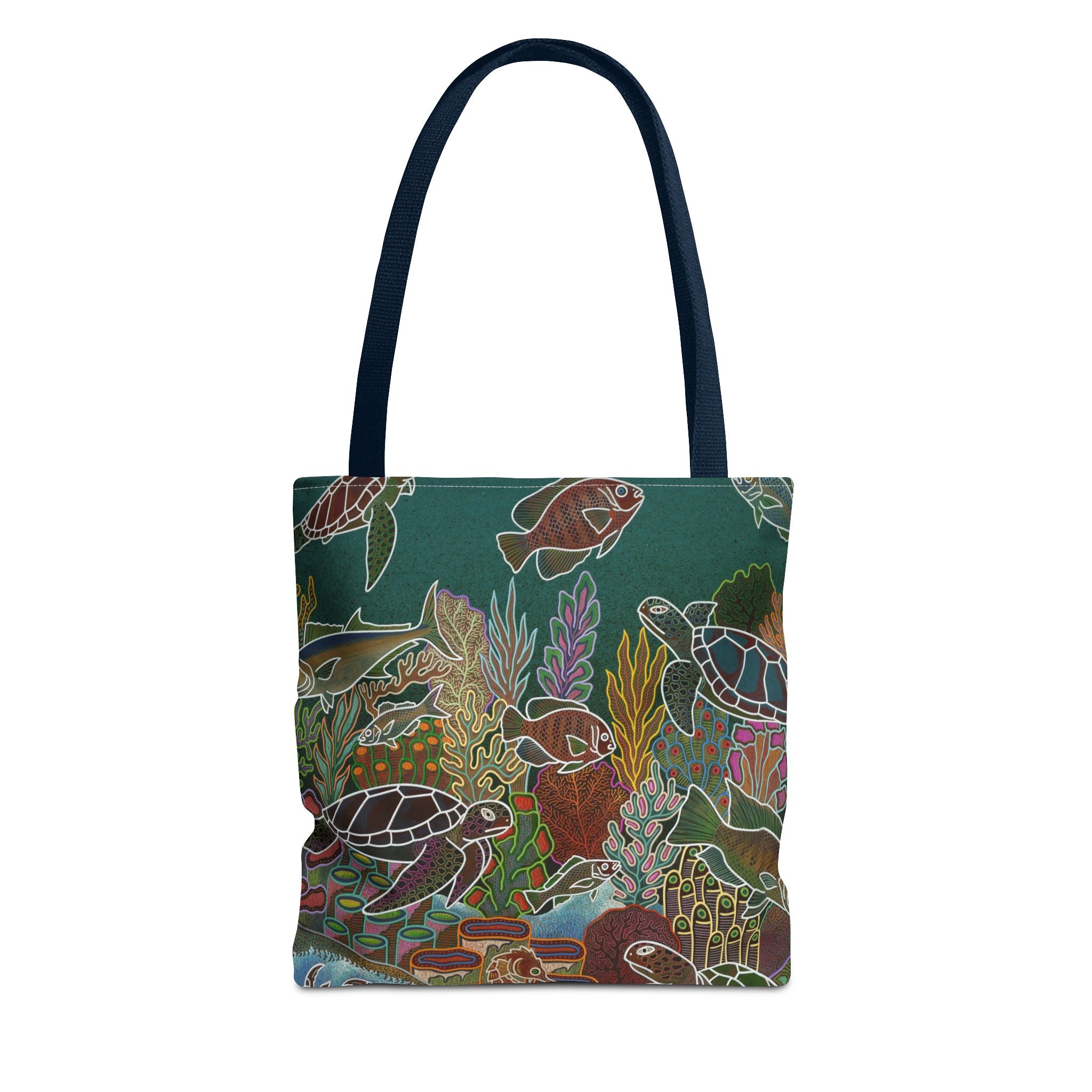 Sea Turtle and Friends Tote Bag