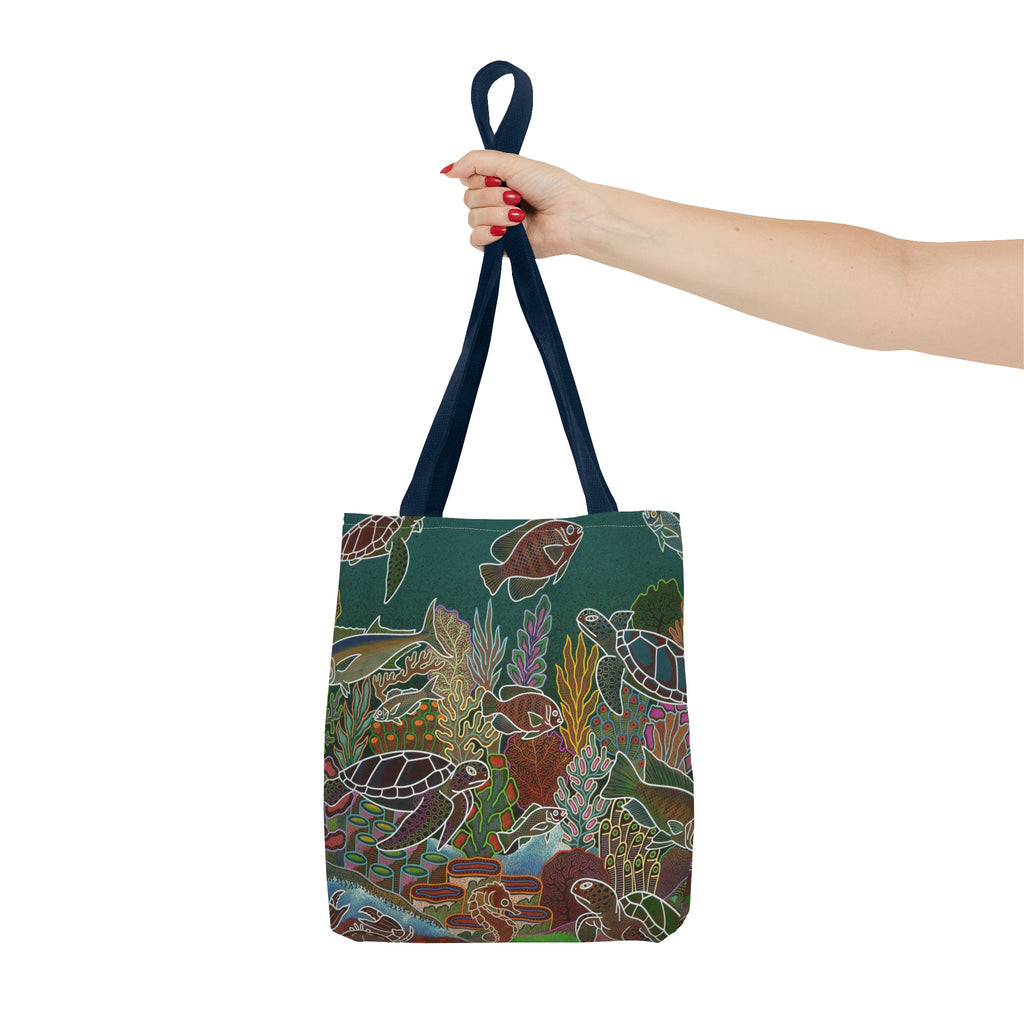 Sea Turtle and Friends Tote Bag