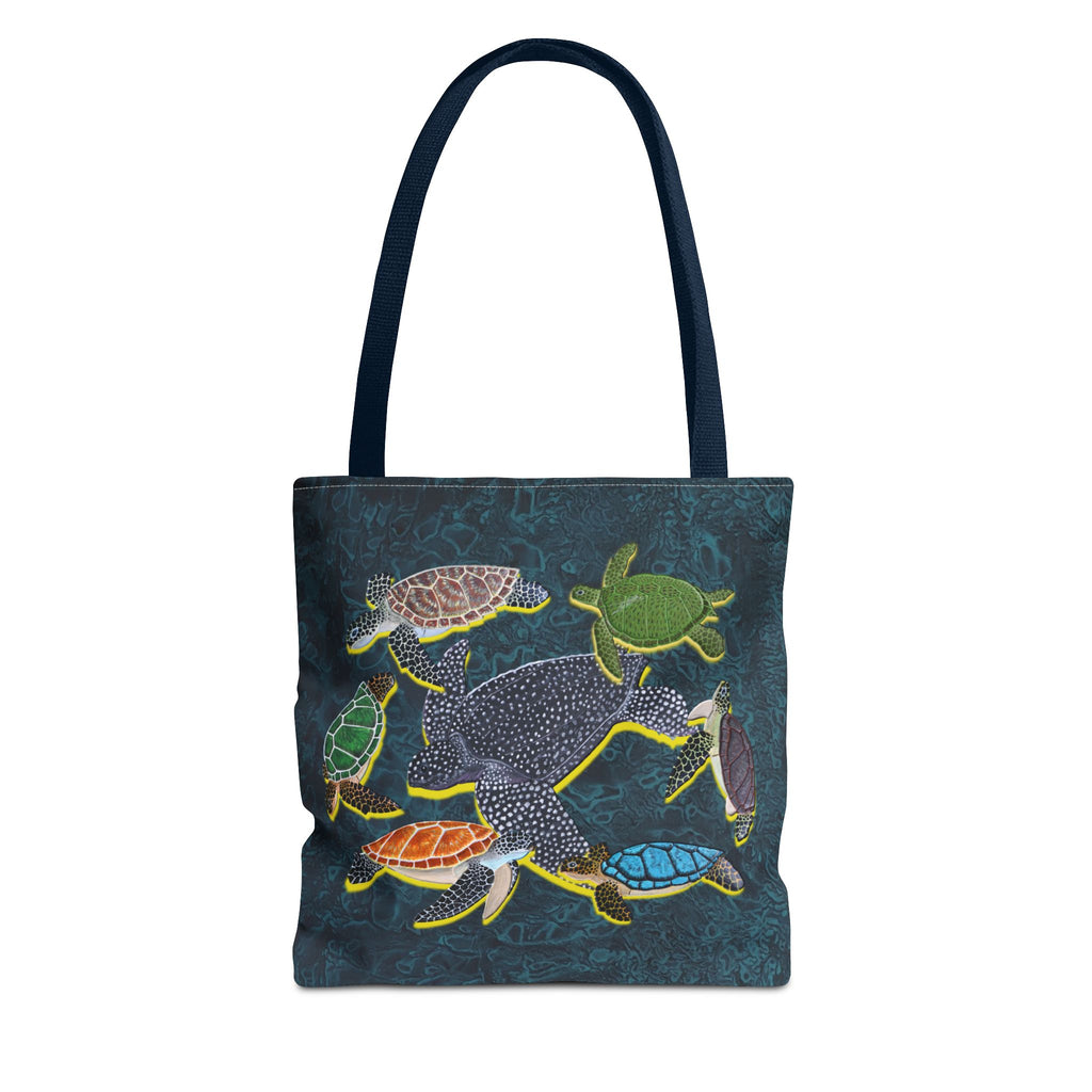 Tote Bag - Sea Turtle Swirl - Midnight