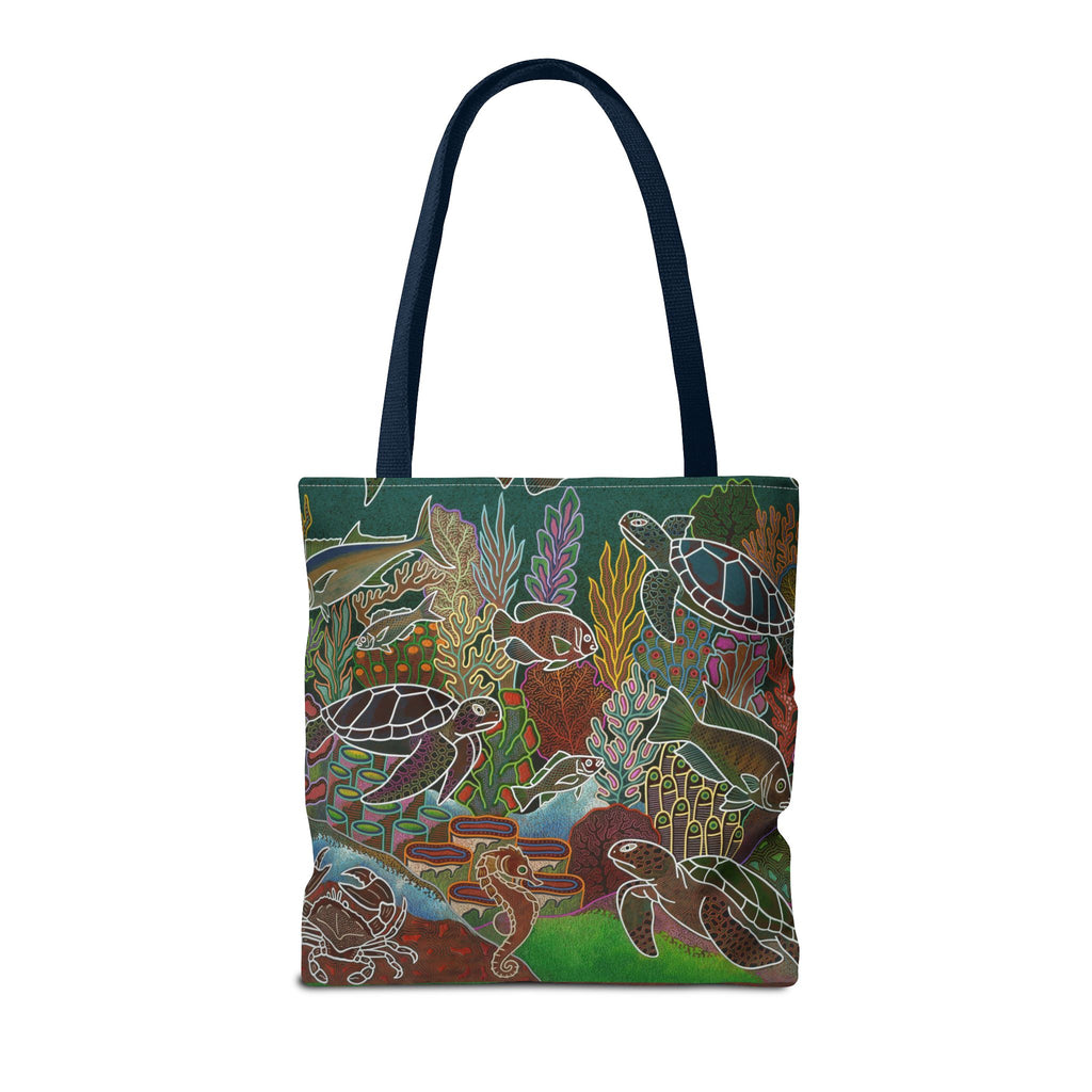 Sea Turtle and Friends Tote Bag