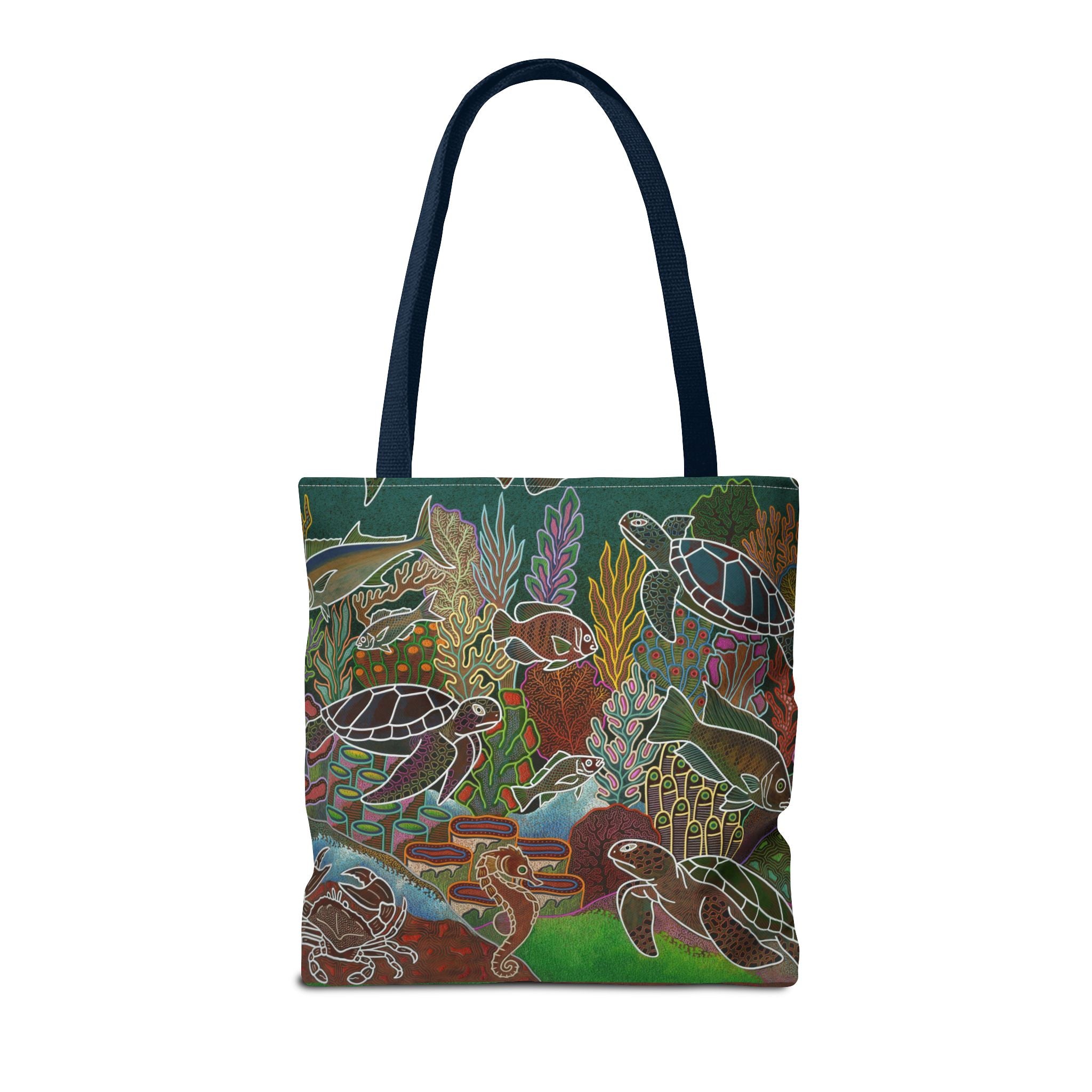 Sea Turtle and Friends Tote Bag
