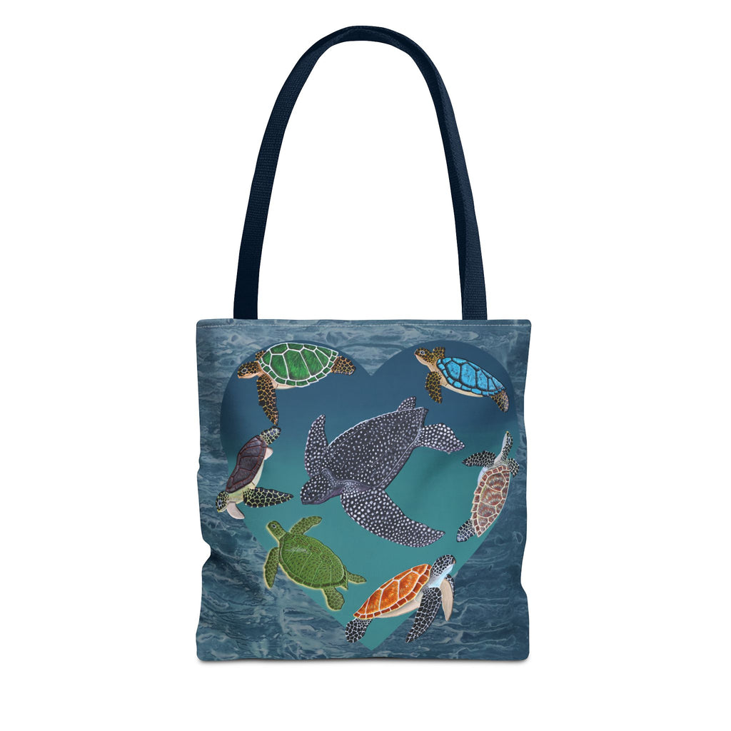 Tote Bag - Seven Sea Turtle Love