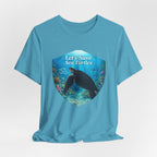Sea Turtle Conservation Tee — "Let's Save Sea Turtles" Graphic T-Shirt