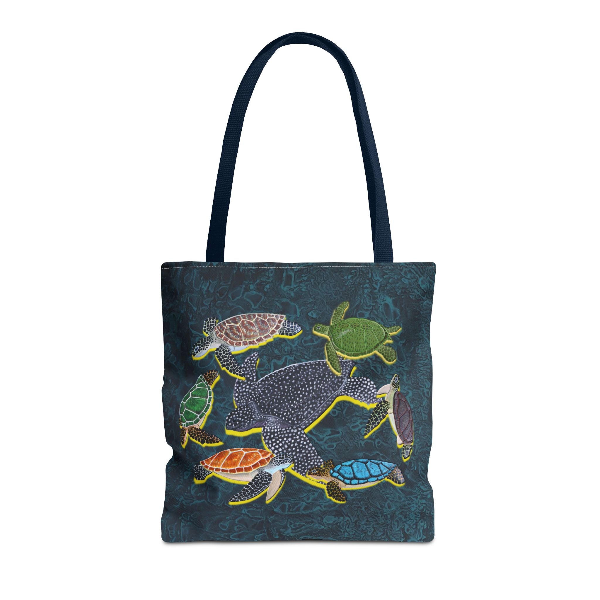 Tote Bag - Sea Turtle Swirl - Midnight