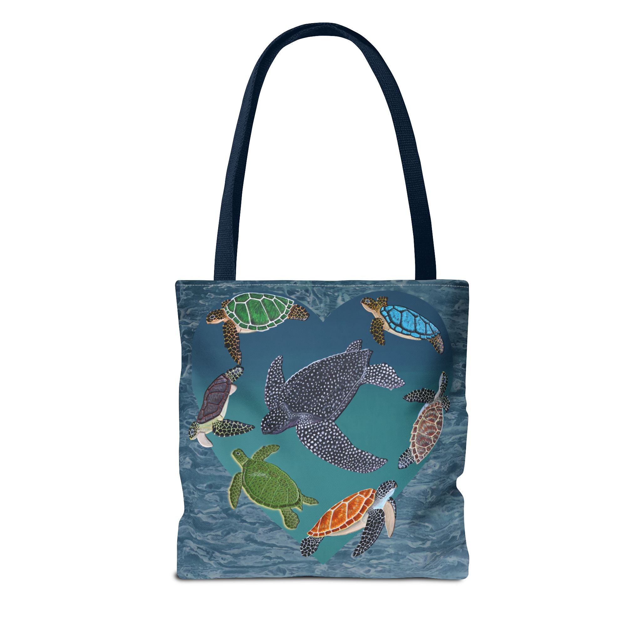 Tote Bag - Seven Sea Turtle Love
