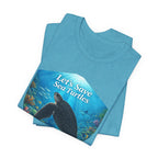 Sea Turtle Conservation Tee — "Let's Save Sea Turtles" Graphic T-Shirt