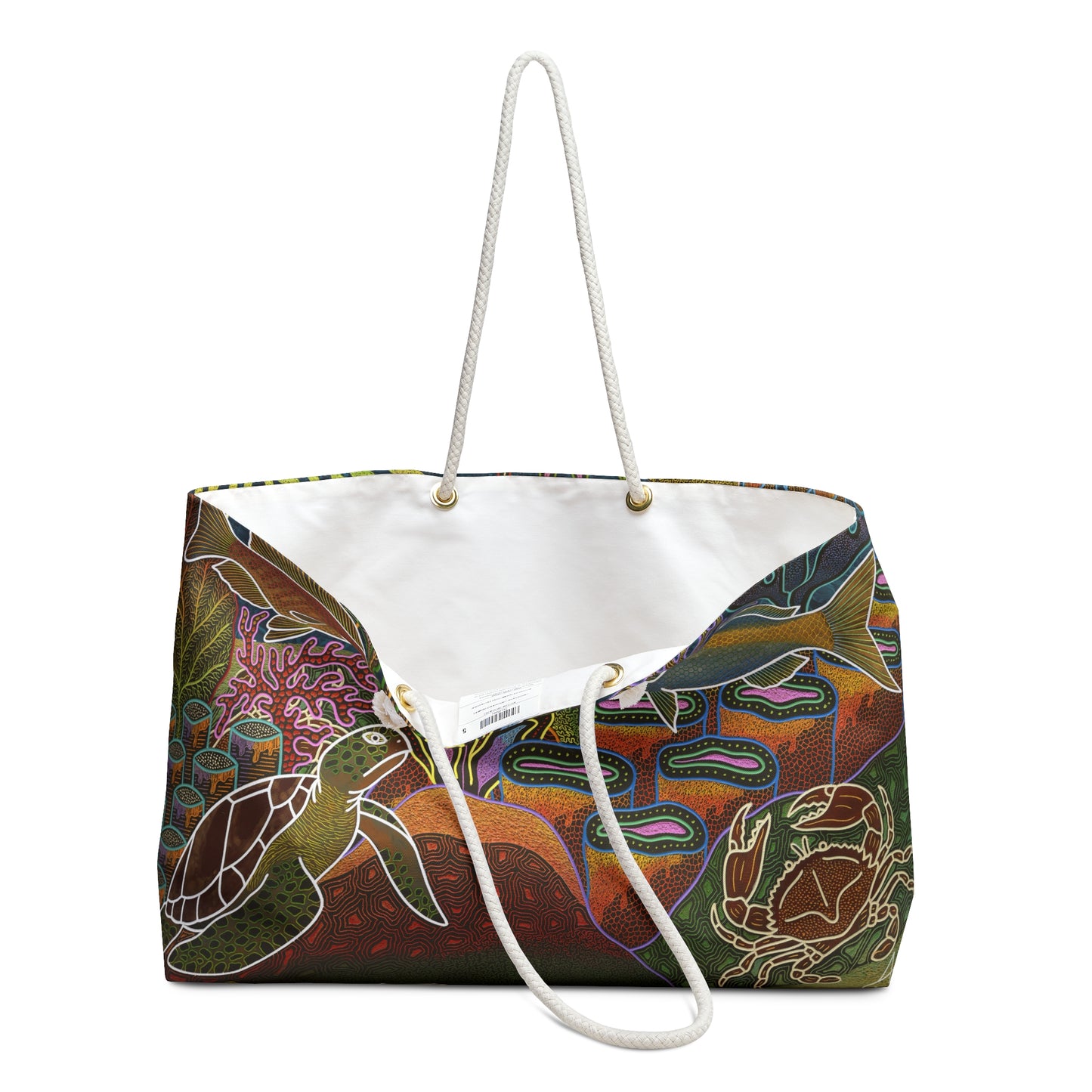 Weekender Bag - Electric Turtle Reef