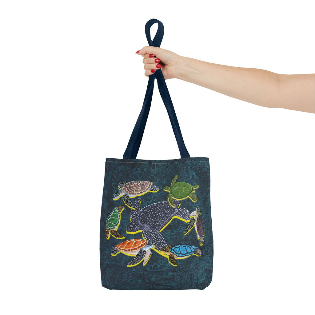 Tote Bag - Sea Turtle Swirl - Midnight