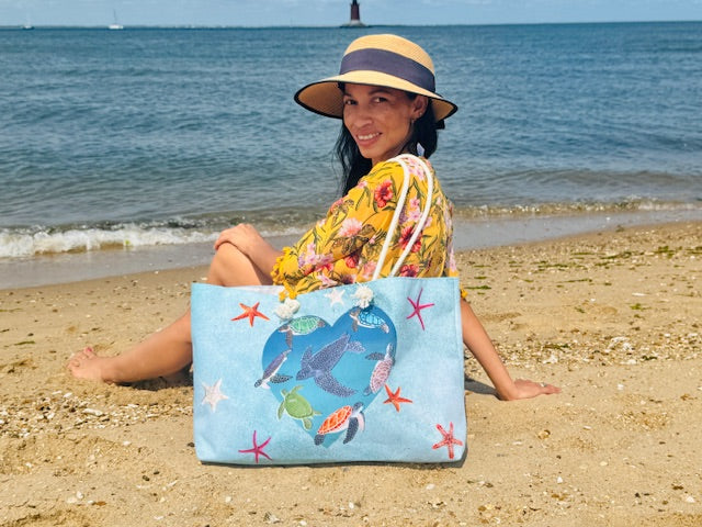 ST7 Everyday Bag - Sea Turtle Heart